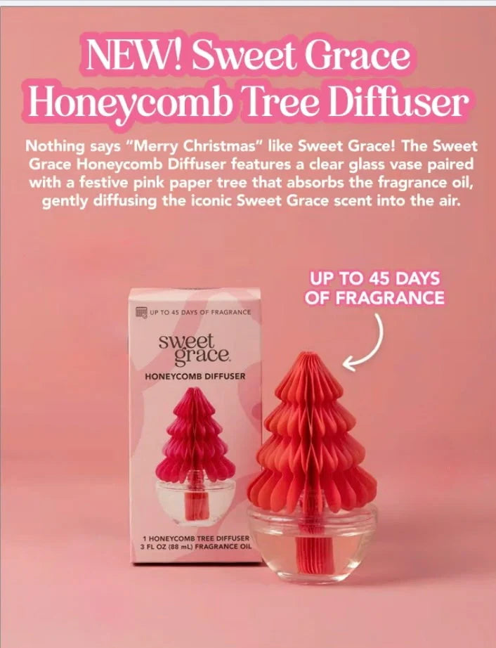 Sweet Grace Honeycomb Tree Diffuser