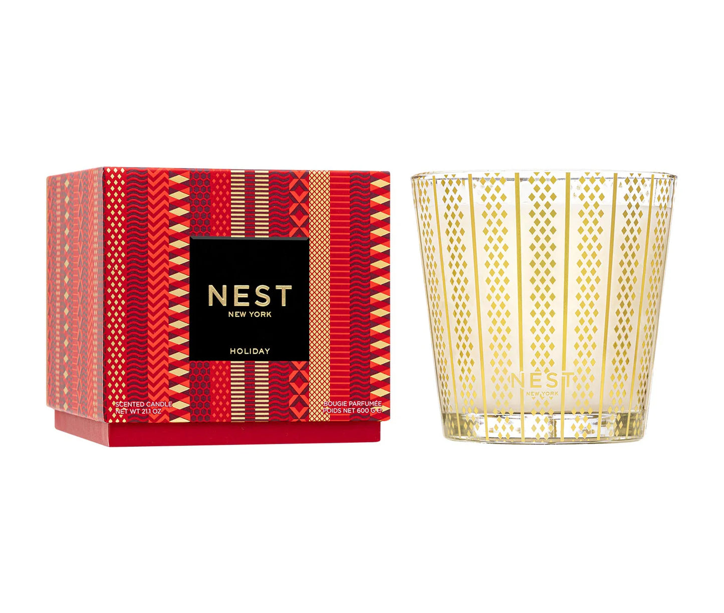 Nest Fragrances 3 Wick Candle in Holiday