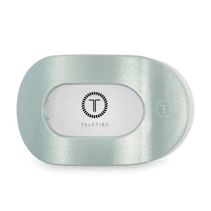Teleties Flat Round Clip in Large