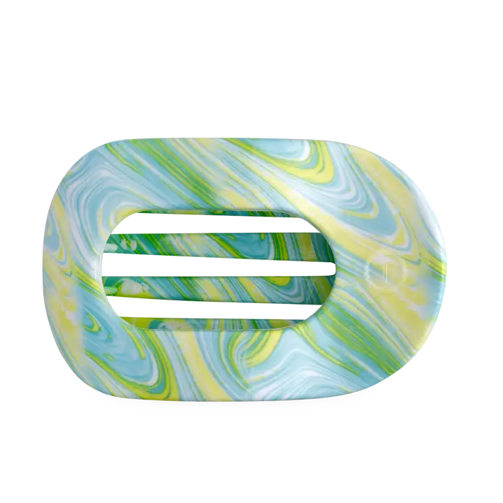 Teleties Flat Round Clip in Medium