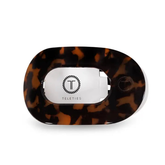 Teleties Flat Round Clip in Medium