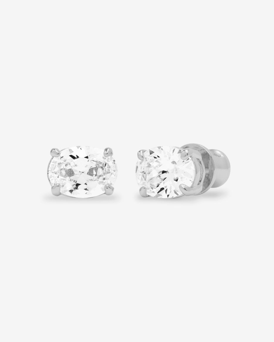 Melinda Maria Hello Gorgeous Studs in Silver