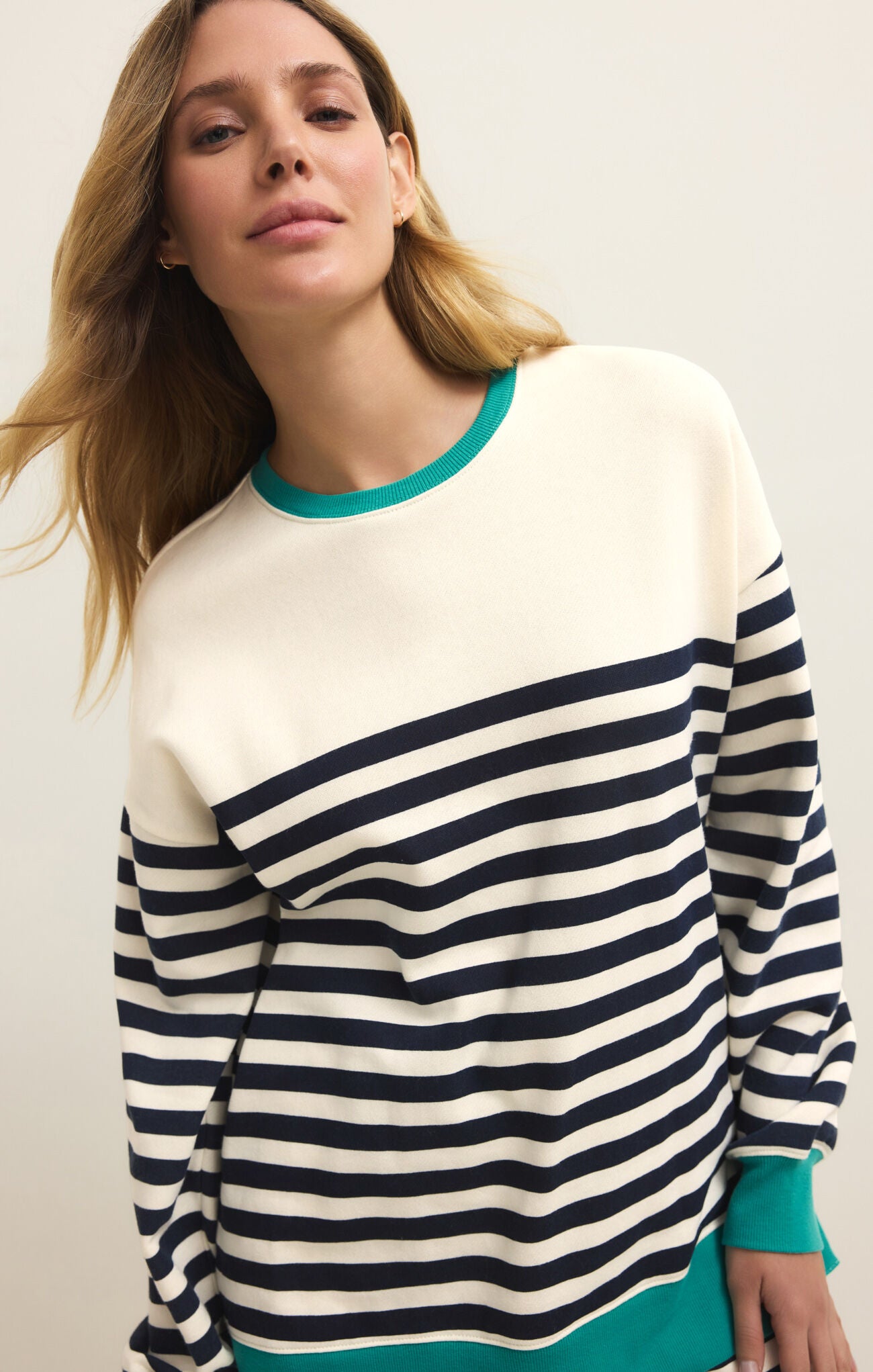 Z Supply Layer Up Sweatshirt in Eclipse