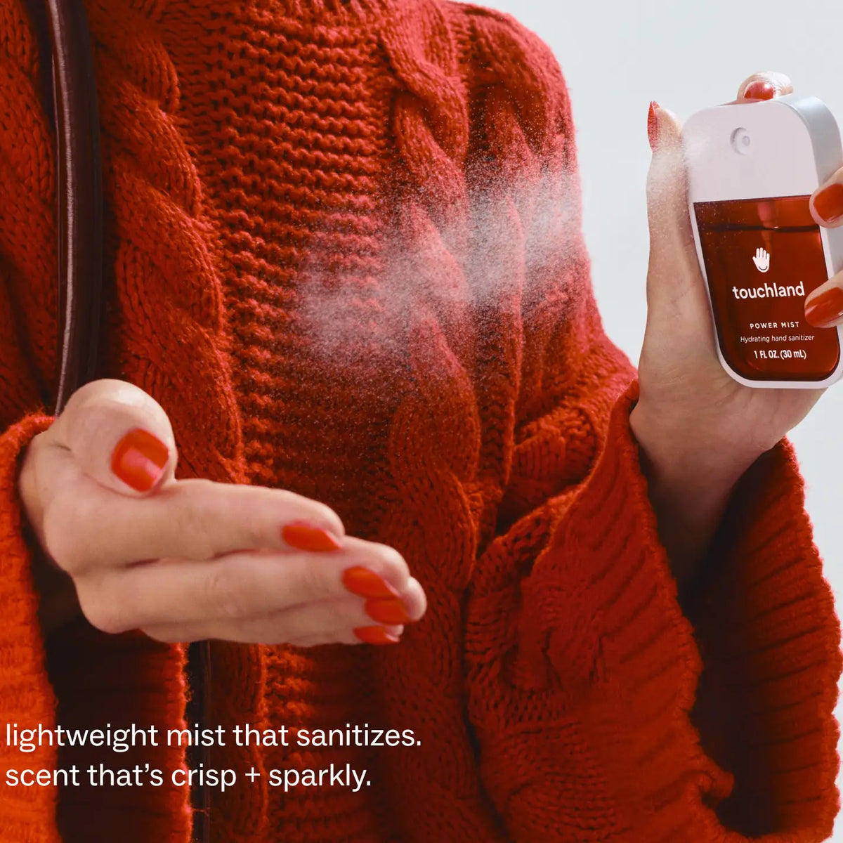 Touchland Hand Sanitizer in Cranberry Fizz