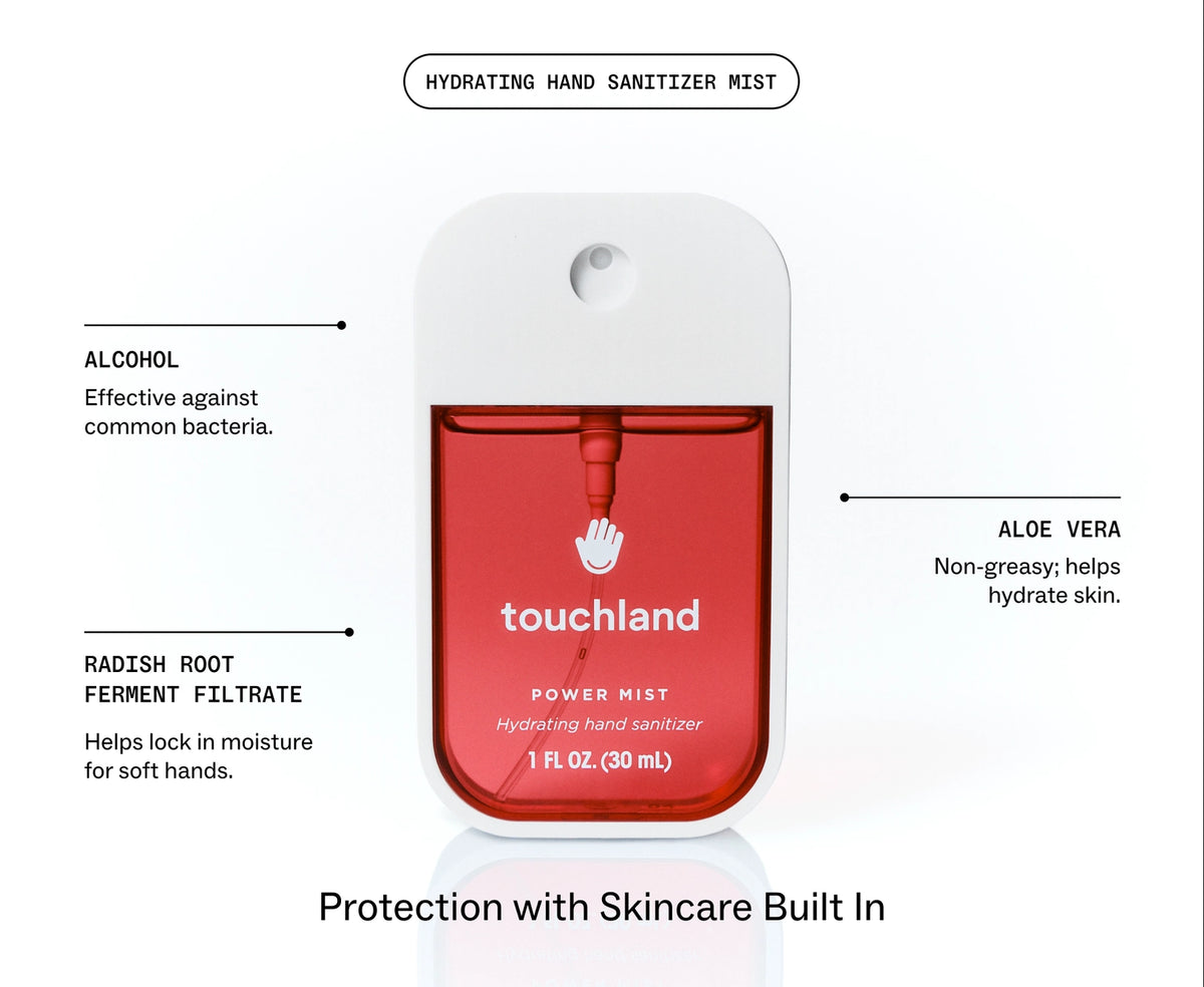 Touchland Hand Sanitizer in Cranberry Fizz
