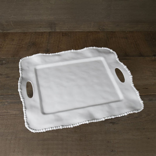 Beatriz Ball Vida Alegria Rectangular Serving Tray with Handles