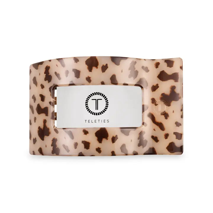 Teleties Flat Rectangle Clip in Medium