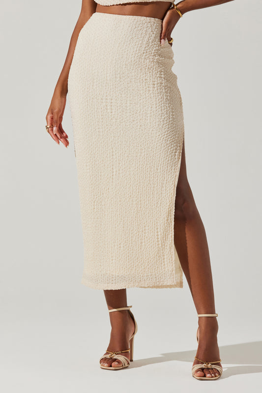 Astr the Label Keely Skirt in Natural