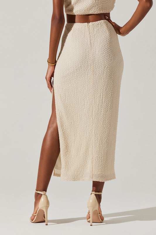 Astr the Label Keely Skirt in Natural