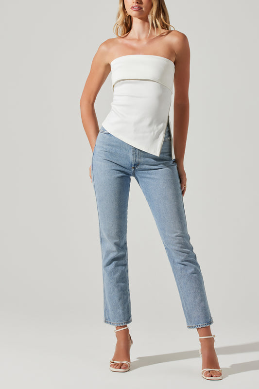 Astr the Label Jordy Tub Top in White