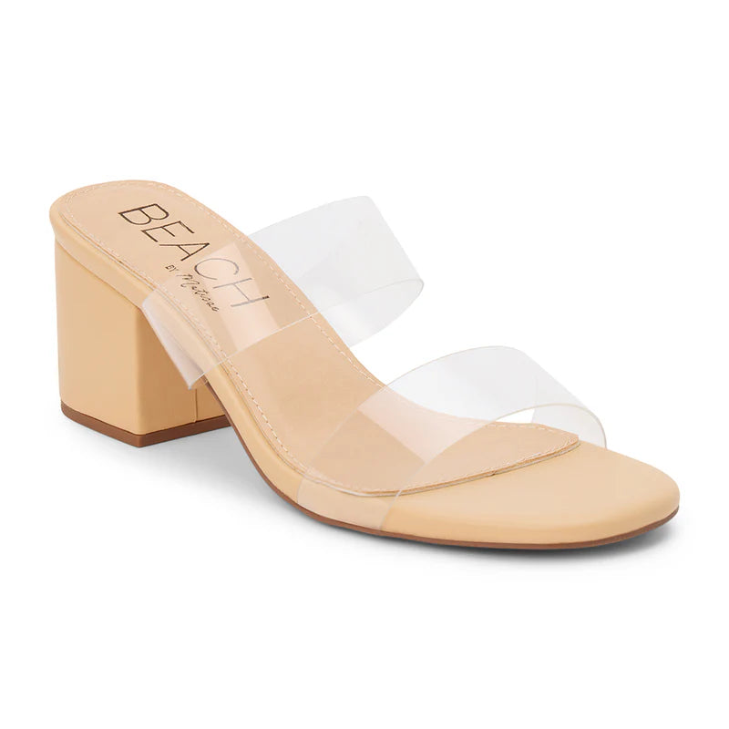 Matisse Footwear Aura Heeled Sandal in Nude