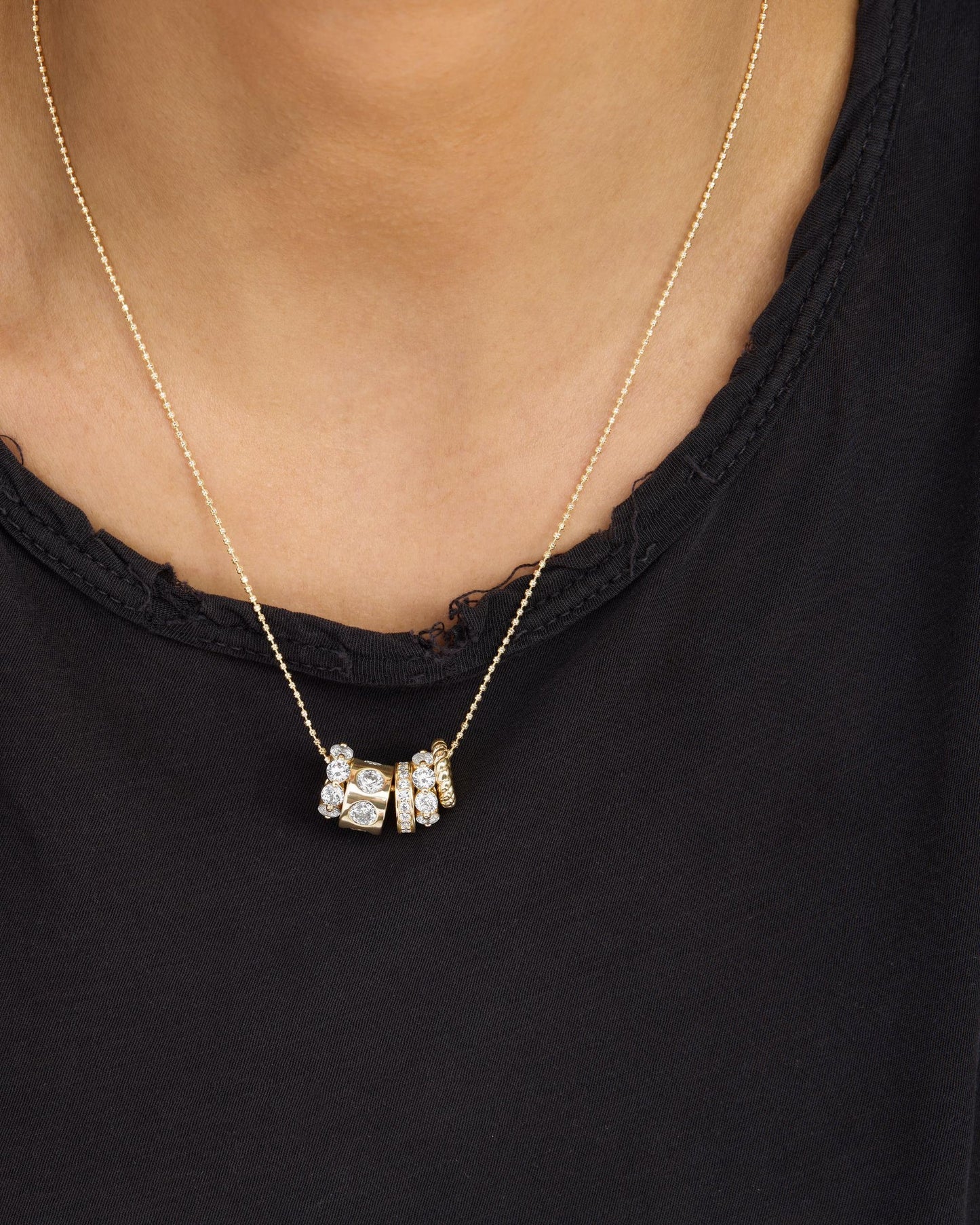 Melinda Maria Ashley Venice Necklace in Gold