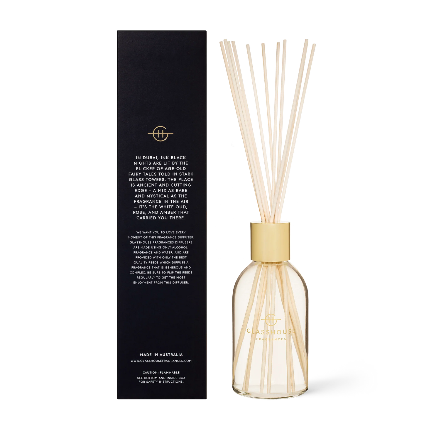Glasshouse Fragrances Reed Diffuser in Arabian Nights