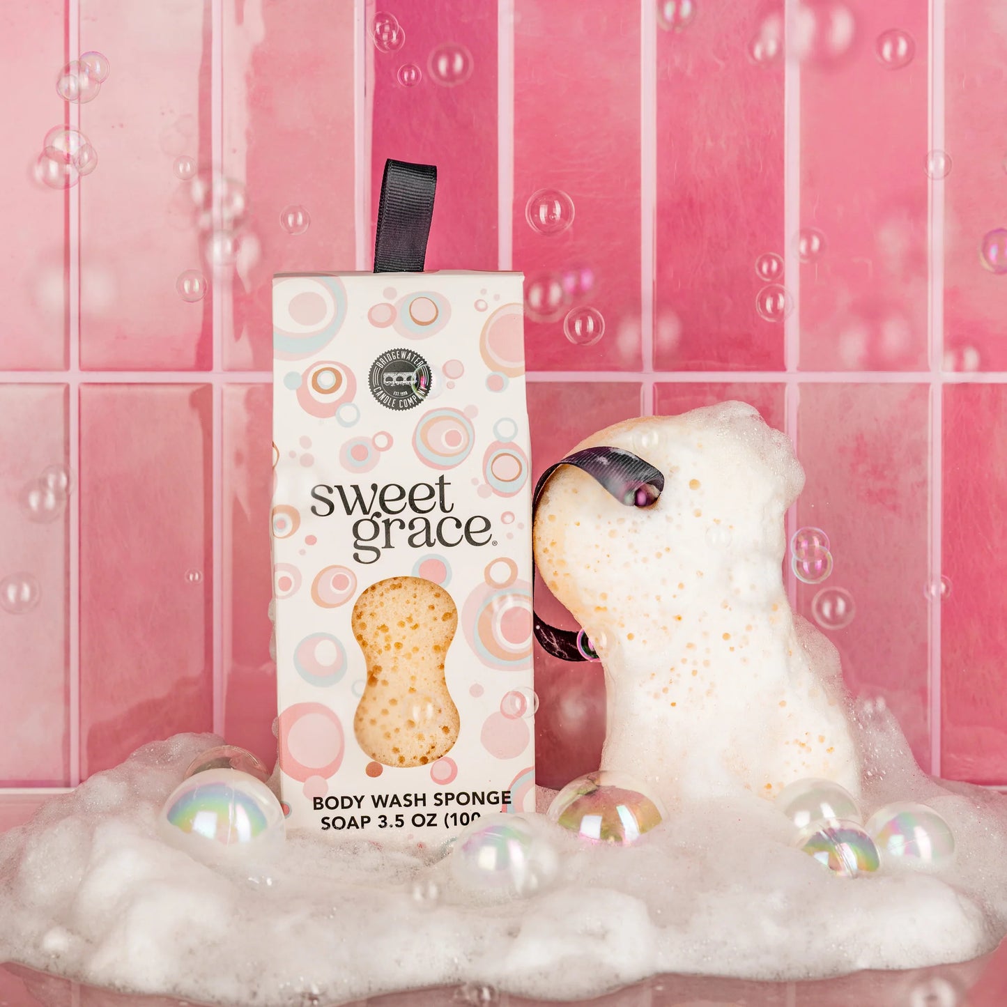 Body Sponge in Sweet Grace