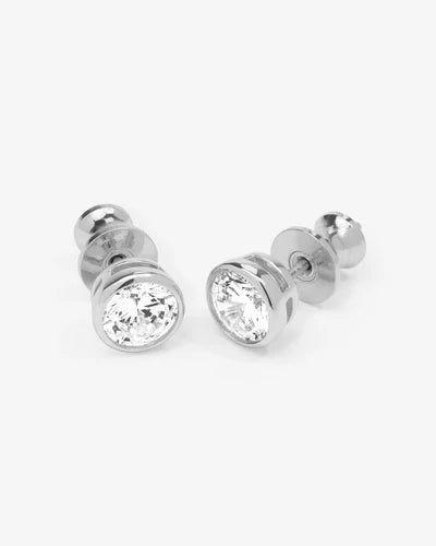 Melinda Maria Baroness 6mm Studs in Silver