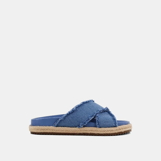 Shu Shop Courtney Sandal in Denim