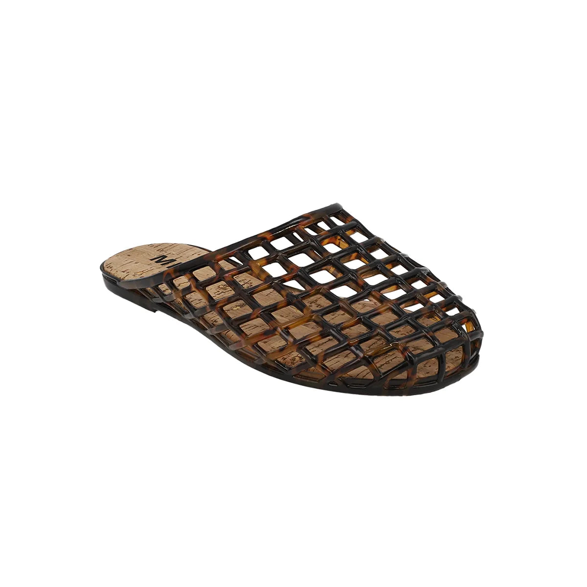 MIA Shoes Jelly Sandals in Tortoise