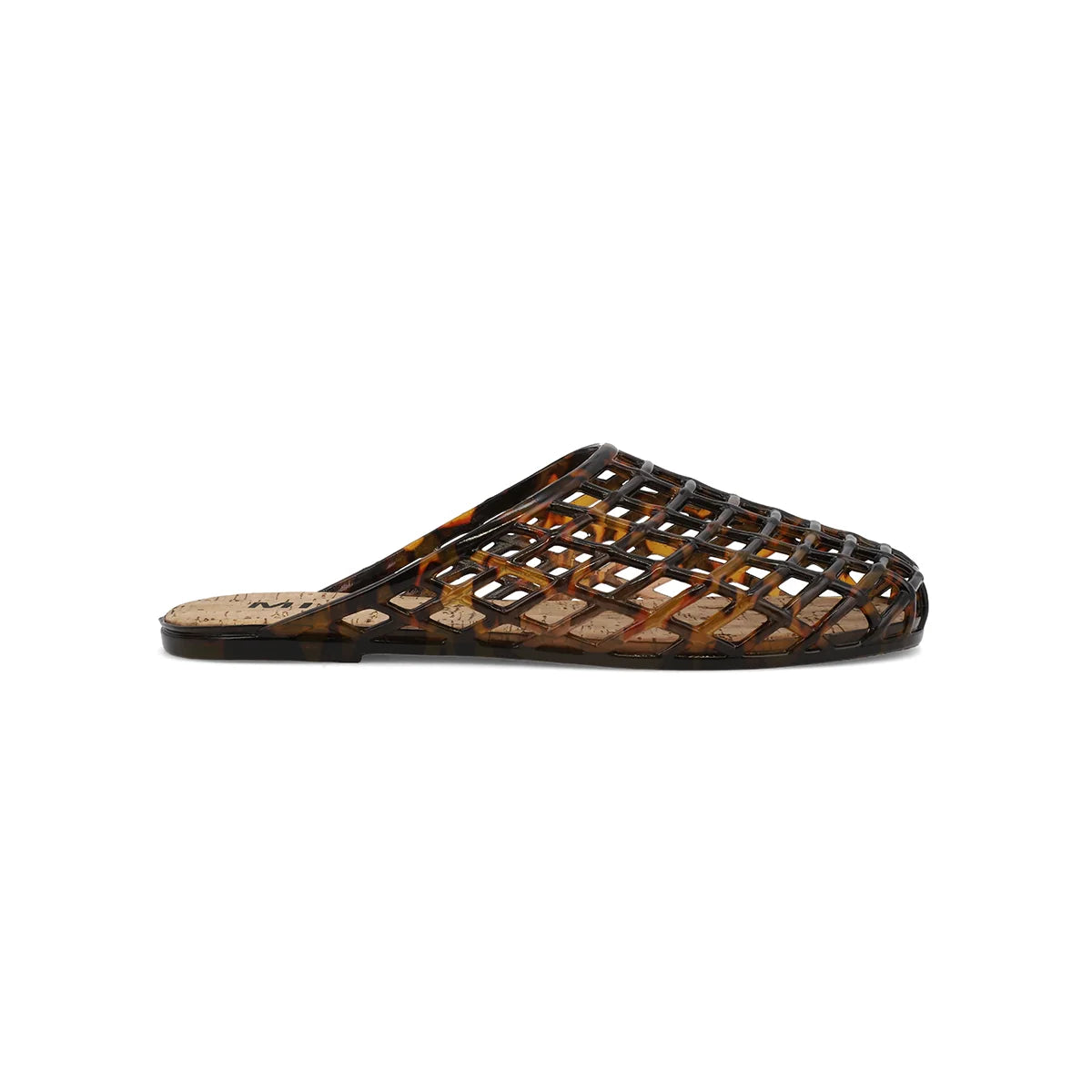 MIA Shoes Jelly Sandals in Tortoise