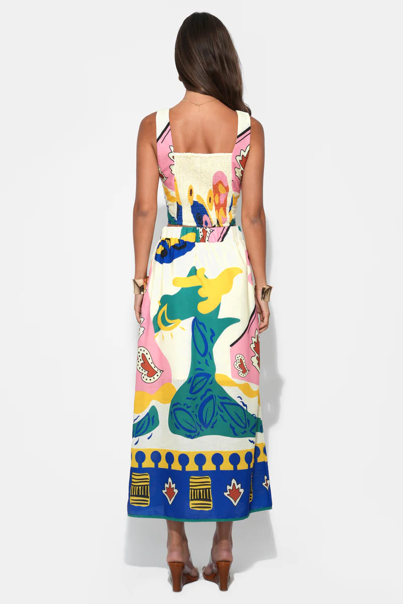 Adelyn Rae Annie Pull On Printed Skirt
