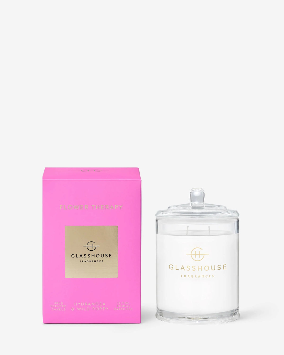 Glasshouse Fragrances Classic Candle in Flower Therapy
