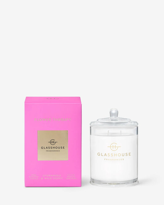 Glasshouse Fragrances Classic Candle in Flower Therapy