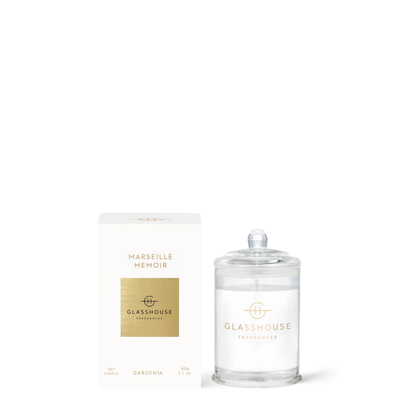 Glasshouse Fragrances Votive Candle in Marseille Memoir