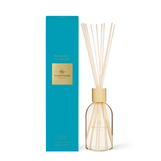 Glasshouse Fragrances Reed Diffuser in Midnight in Milan