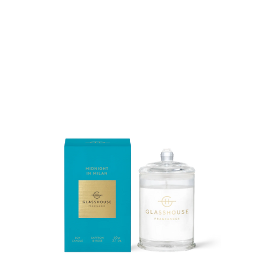 Glasshouse Fragrances Votive Candle in Midnight in Milan