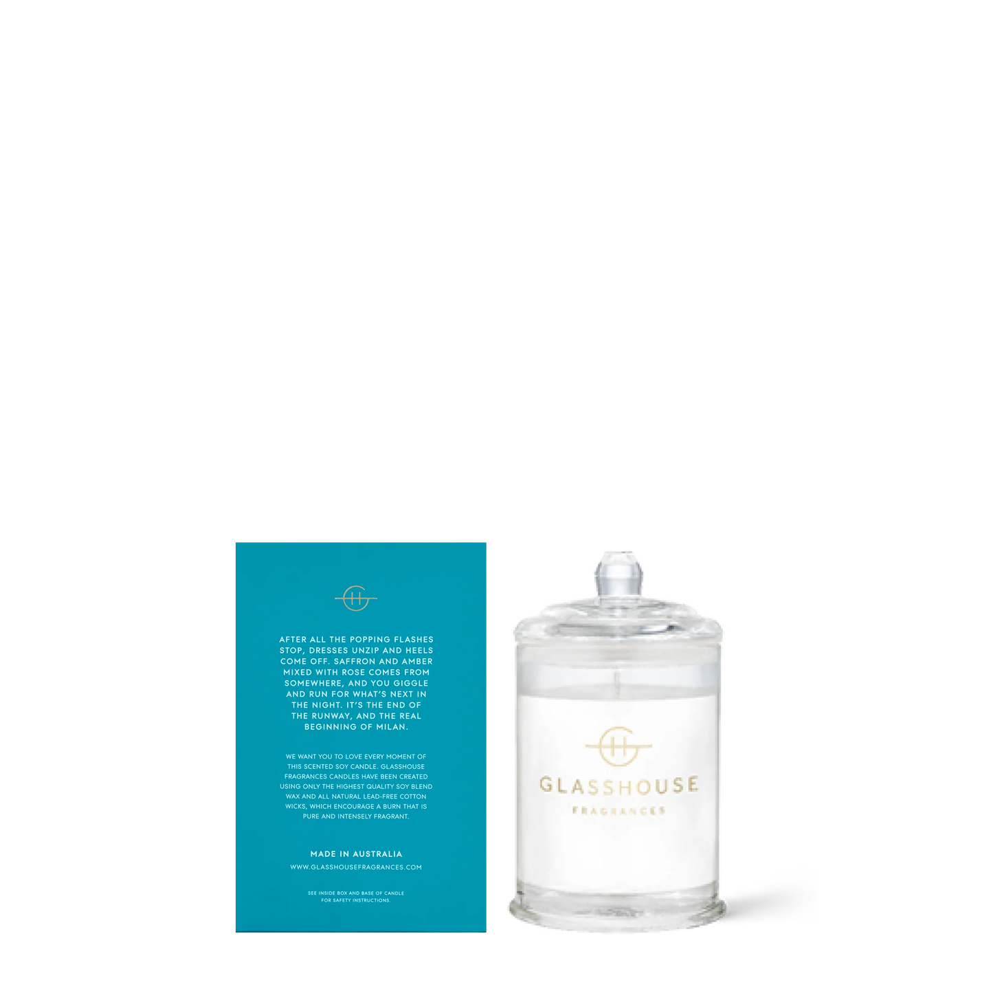 Glasshouse Fragrances Votive Candle in Midnight in Milan