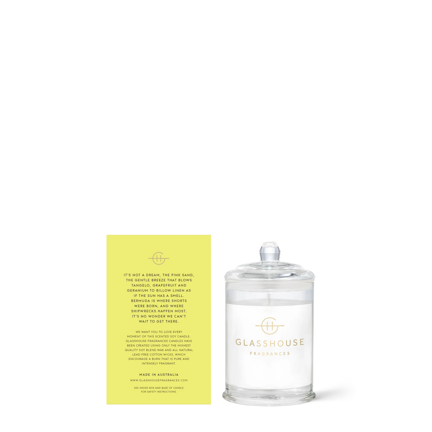 Glasshouse Fragrances Votive Candle in Sunkissed in Bermuda