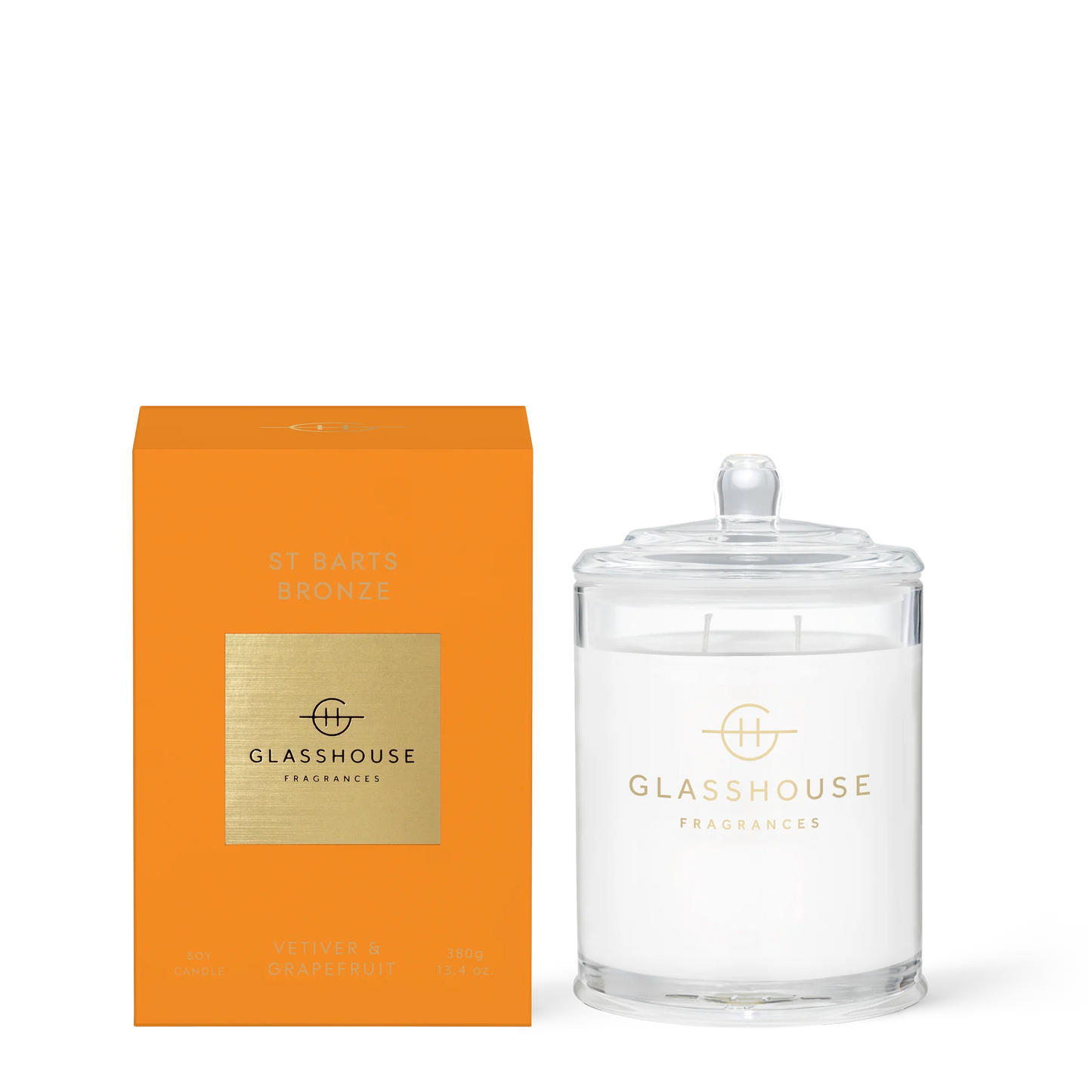 Glasshouse Fragrances Classic Candle in St. Barts Bronze