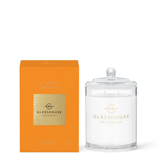 Glasshouse Fragrances Classic Candle in St. Barts Bronze