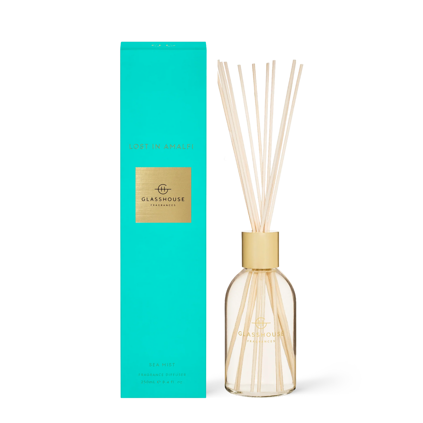 Glasshouse Fragrances Reed Diffuser in Lost in Amalfi