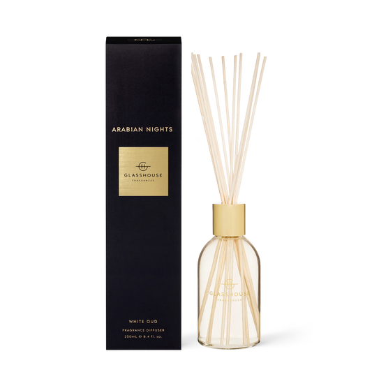 Glasshouse Fragrances Reed Diffuser in Arabian Nights