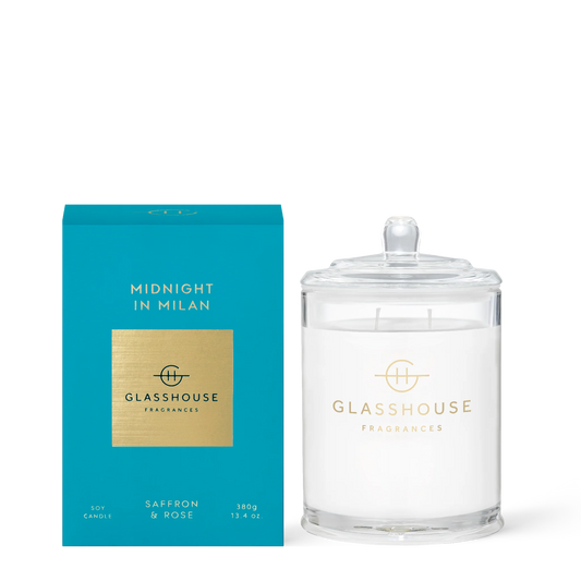 Glasshouse Fragrances Classic Candle in Midnight in Milan