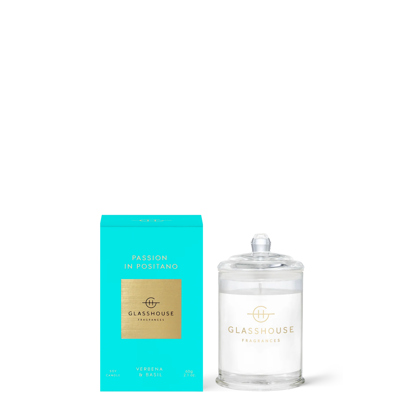 Glasshouse Fragrances Votive Candle in Passion in Positano