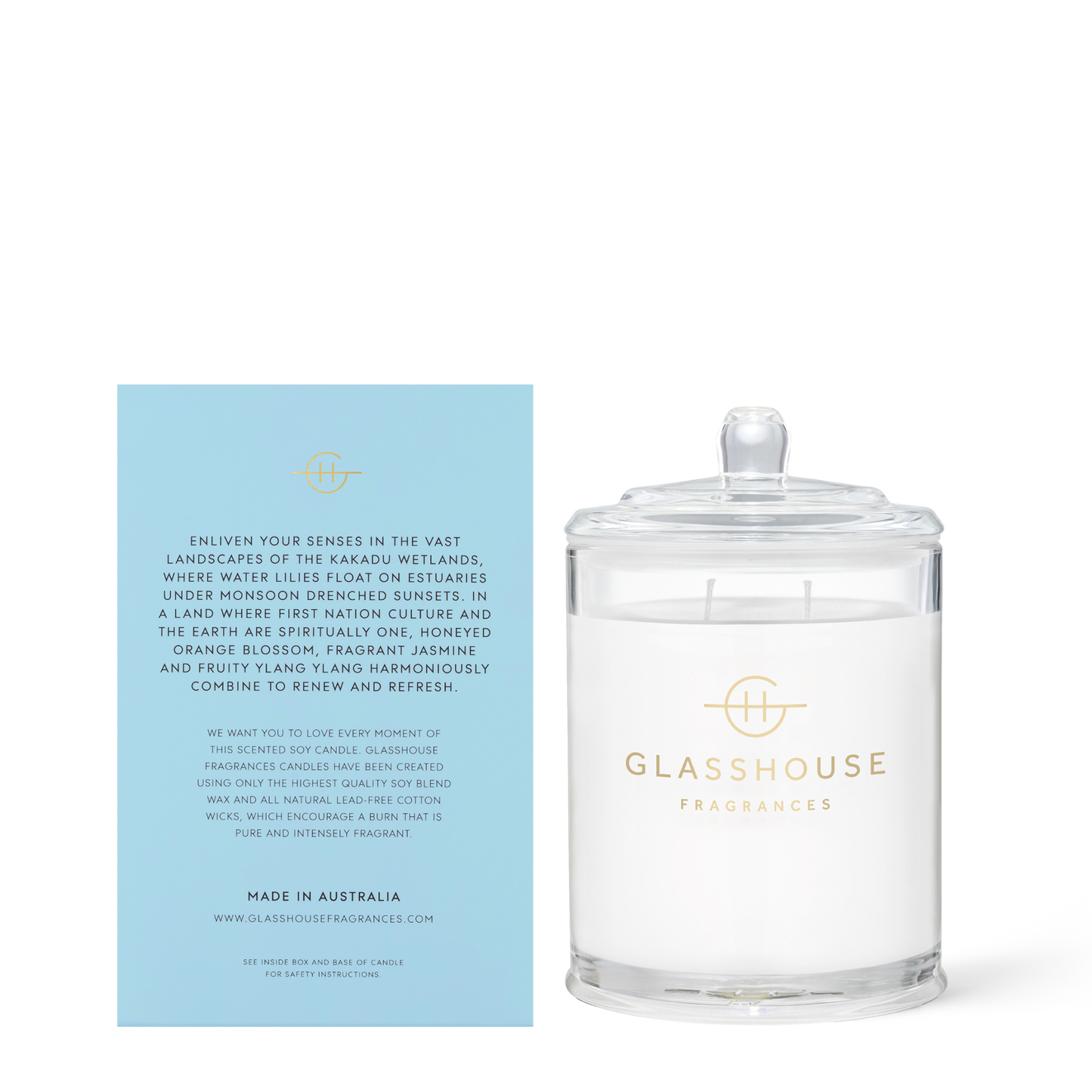 Glasshouse Fragrances Classic Candle in Kakadu Dreaming