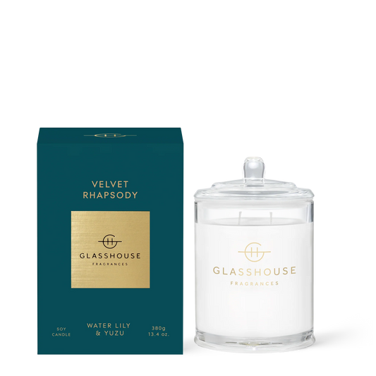Glasshouse Fragrances Classic Candle in Velvet Rhapsody