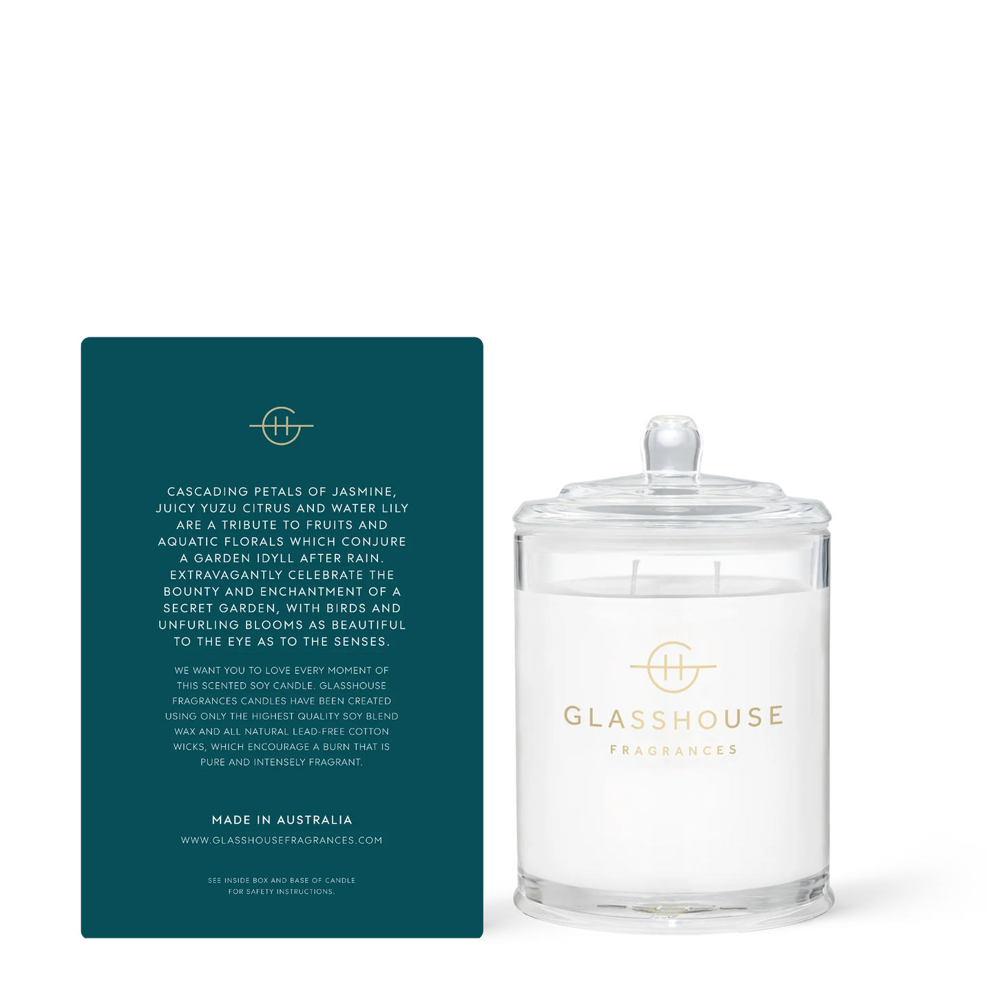 Glasshouse Fragrances Classic Candle in Velvet Rhapsody