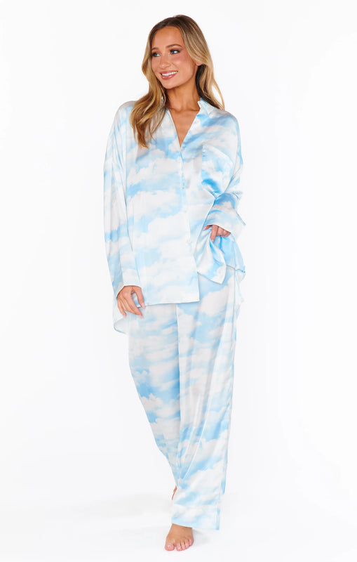 Show Me Your Mumu Overslept PJ's in Dream Cloud Silky