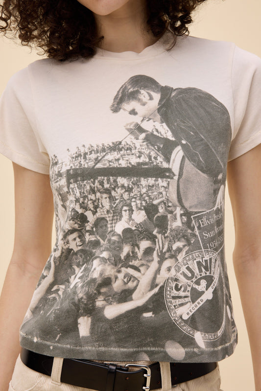 Daydreamer LA Vintage Tee in Elvis in Concert