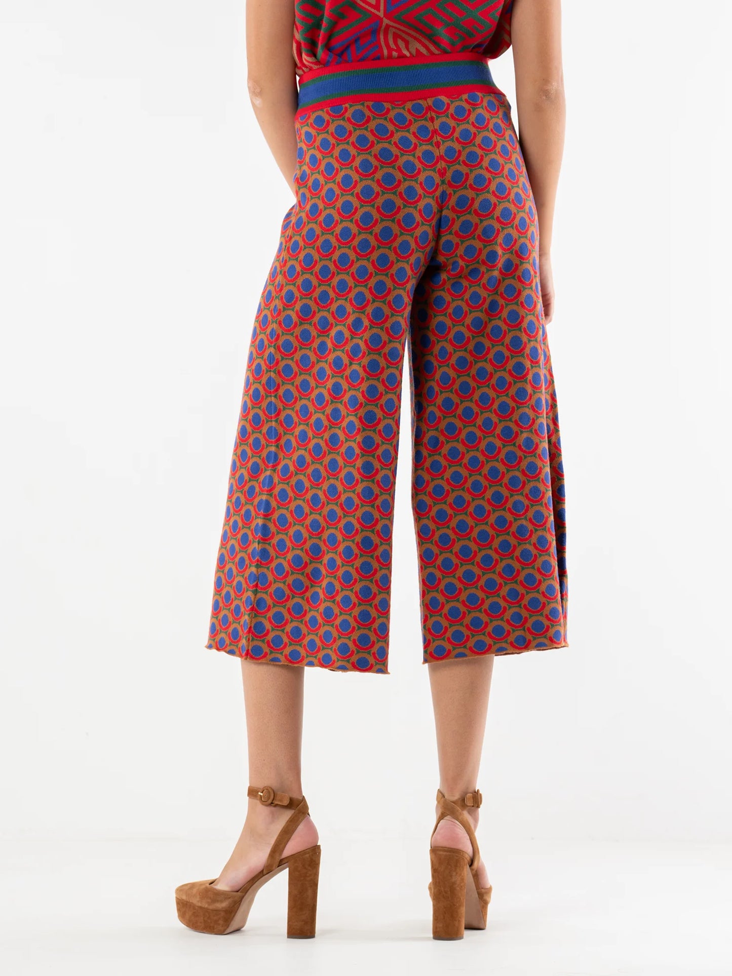 Emily McCarthy Teddy Crop Trouser in Mod