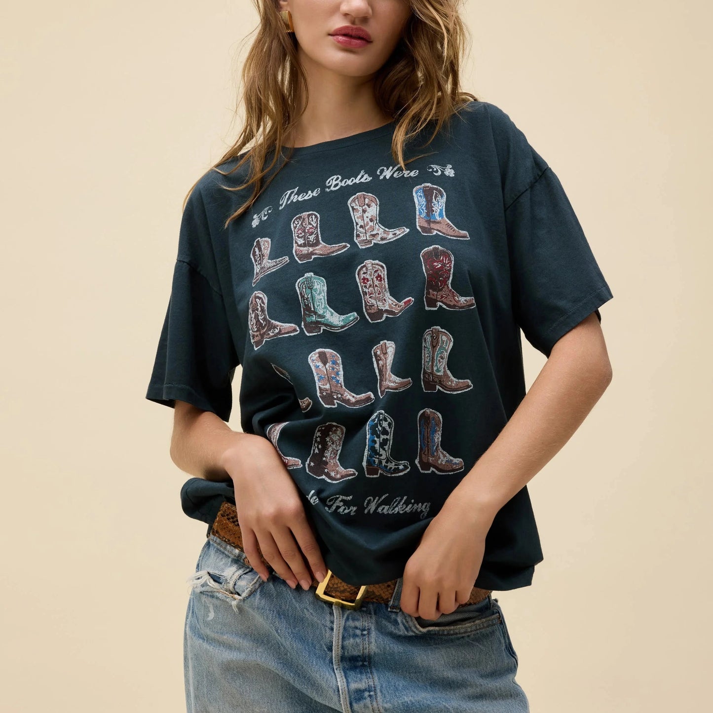 Daydreamer Merch Tee in Boots Are Made For Walkin'