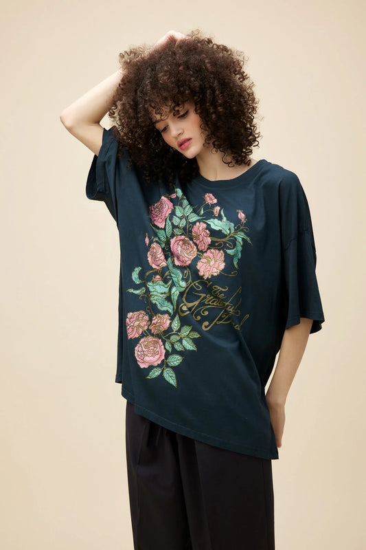 Daydreamer LA One Size Tee in Grateful Dead Rose