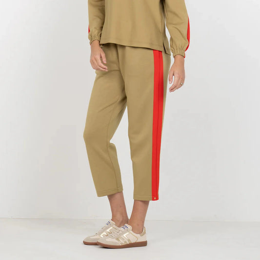 Emily McCarthy Joy Joggers in Cherry Spice