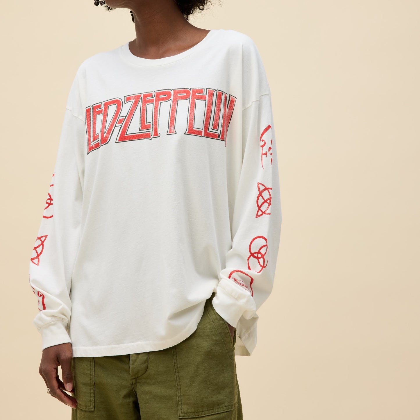 Daydreamer Longsleeve Merch Tee in Led Zeppelin