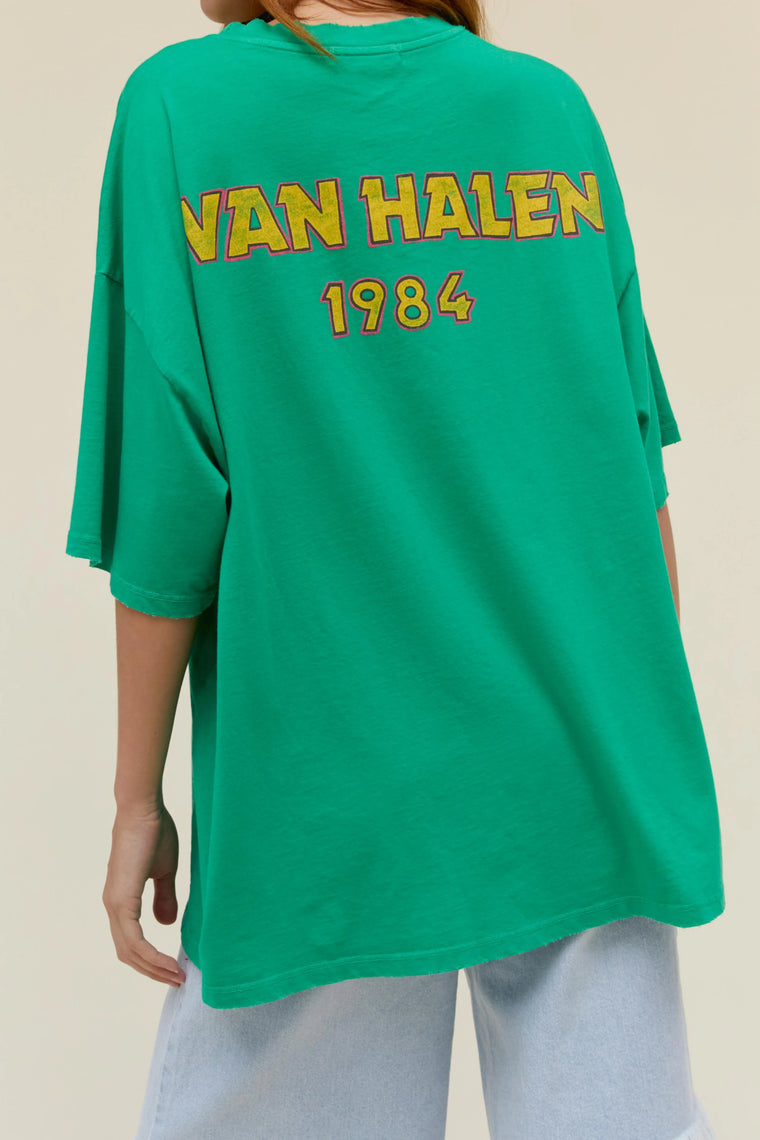 Daydreamer LA Van Halen Tee in Green