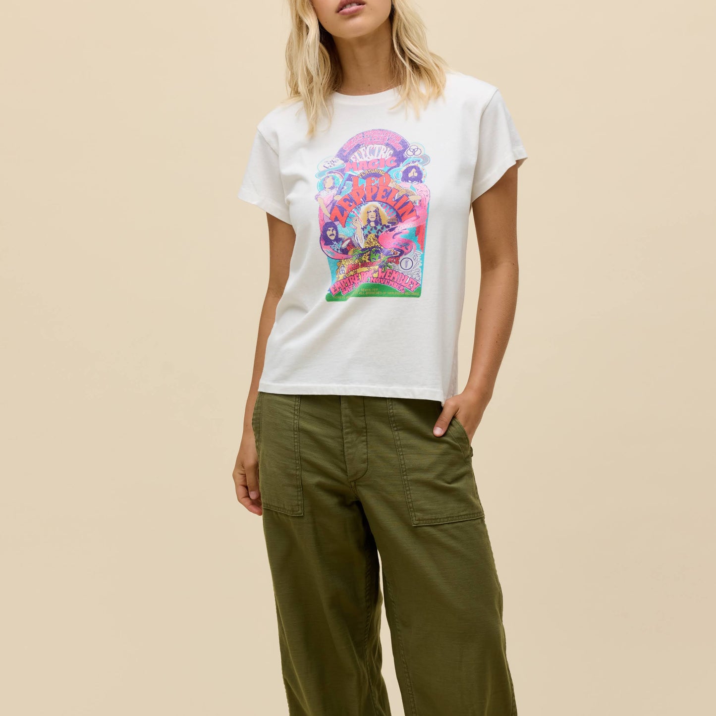 Daydreamer Tour Tee in Led Zeppelin Electric Magic