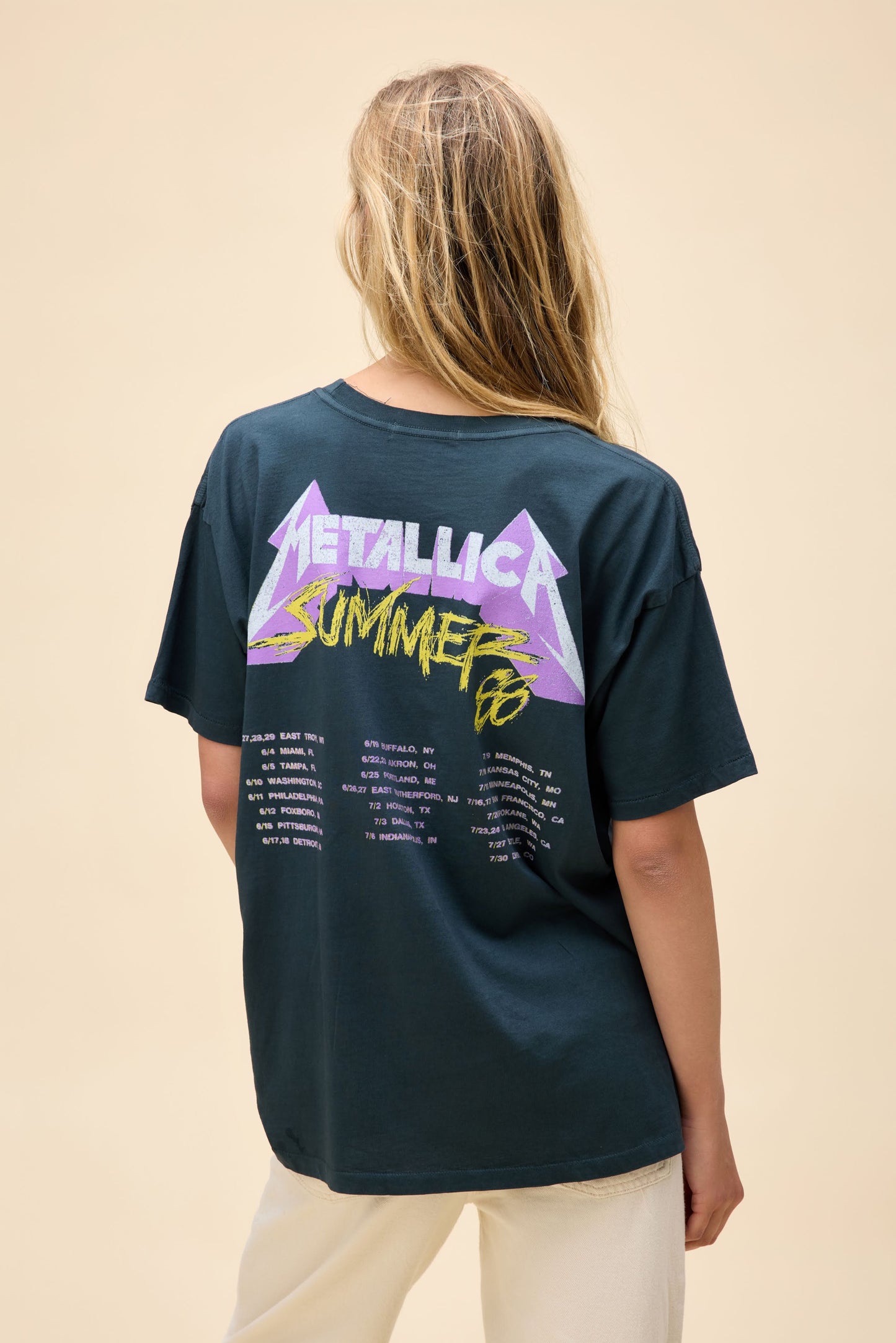 Daydreamer LA Merch Tee in Metallica