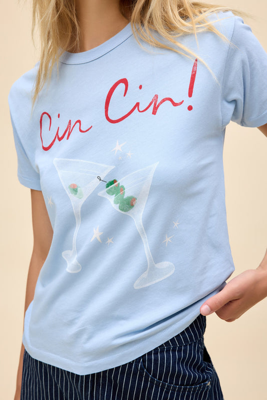 Daydreamer LA Ringer Tee in Cin Cin